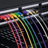 StarTech.com 10ft Red Slim CAT6 Ethernet Cable, Snagless, 100W PoE, UTP, LSZH, 28AWG Pure Bare Copper Wire, Slim RJ45 Network Patch Cord w/Strain Reliefs, Individually Tested
