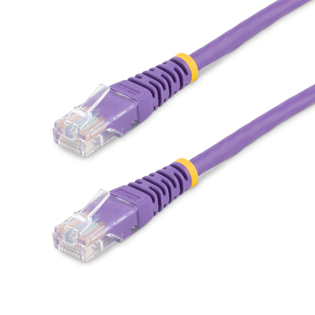 StarTech.com Cat5e Patch Cable with Molded RJ45 Connectors - 6 ft. - Purple