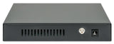 Intellinet 5-Port Gigabit Ethernet PoE+ Switch with SFP Port, Four PSE PoE Ports, IEEE 802.3at/af (PoE+/PoE) Compliant, PoE Power Budget of 91 W, Desktop Format, Wall-mount Option