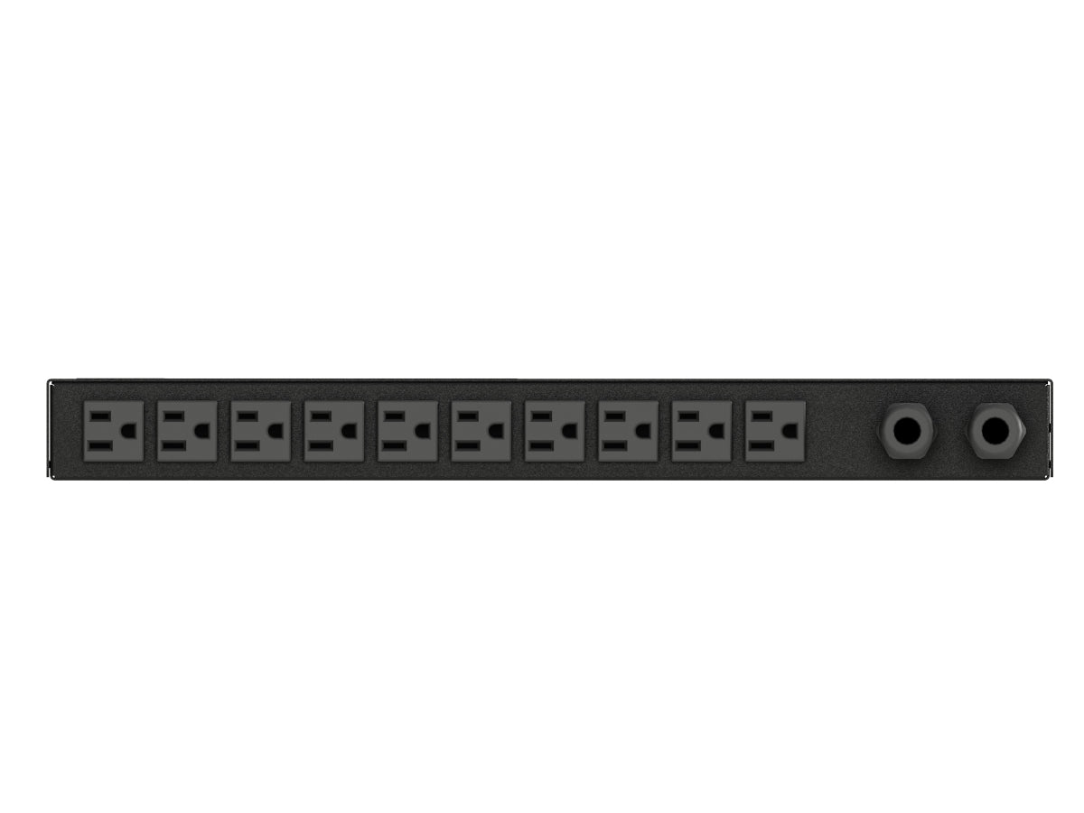 Vertiv Geist AN01X1R0-10S153-1ST5ST5A011-D power distribution unit (PDU) 10 AC outlet(s) 0U Black