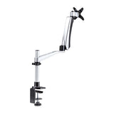 StarTech.com Desk Mount Monitor Arm For 27in 16:9 or 30in 21:9 Ultrawide Screens, VESA 75x75/100x100, Tool-Less Mechanical Spring Arm, C-Clamp/Grommet, TAA