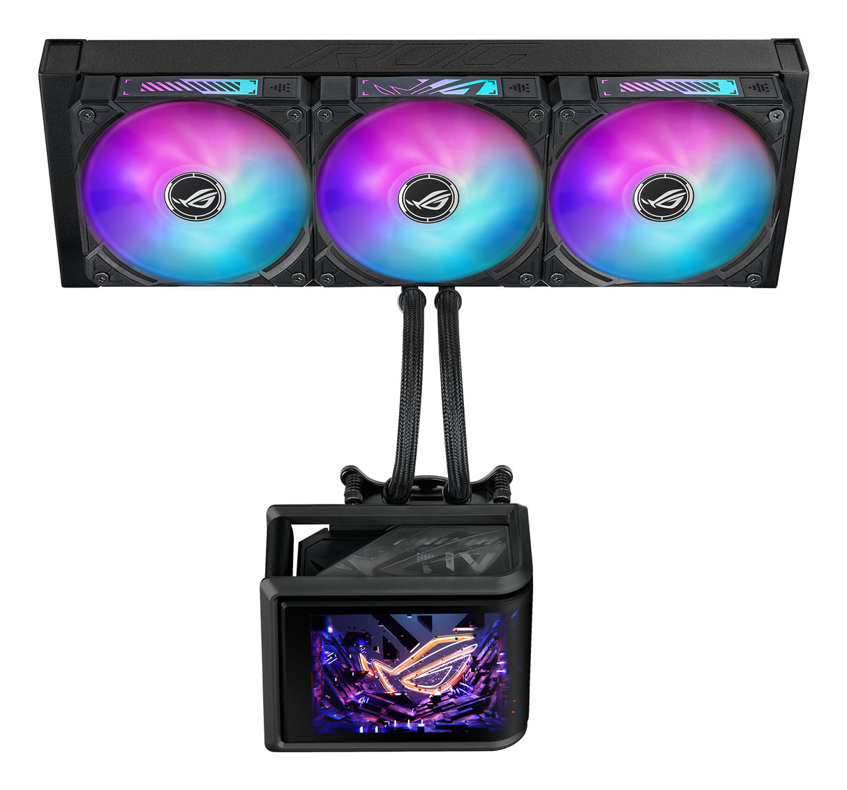 ASUS ROG Ryuo IV SLC 360 ARGB Processor All-in-one liquid cooler 12 cm Black