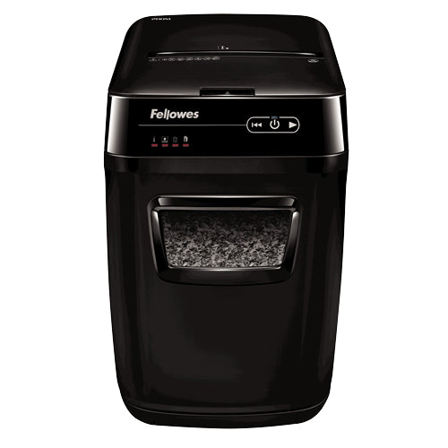 Fellowes 4656201 paper shredder Micro-cut shredding 22.8 cm Black