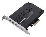 ASUS ThunderboltEX 5 interface cards/adapter Internal Mini DisplayPort, USB 2.0, PCIe, USB Type-C, Thunderbolt, VGA