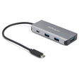 StarTech.com 4 Port USB C Hub w/ 3x USB A & 1x USB C - SuperSpeed 10Gbps USB Type-C 3.2 Gen 2 Hub - USB Bus Powered - Compact USB-C to USB Adapter Hub - Portable/Laptop Hub - Aluminum - TAA