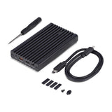 StarTech.com Dual-Bay M.2 NVMe Enclosure and Standalone Duplicator, 1:1 NVMe Cloner and SSD Enclosure, USB-C 10Gbps, Dual M.2 NVMe Reader and Offline Cloner, TAA