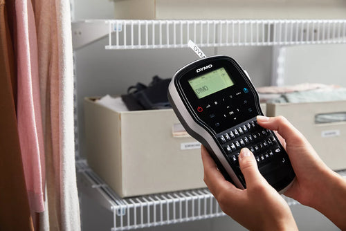 DYMO LabelManager 280 Rechargeable Handheld Label Maker Kit | QWERTY Keyboard | with 2 Rolls of D1 Labels & Carrying Case