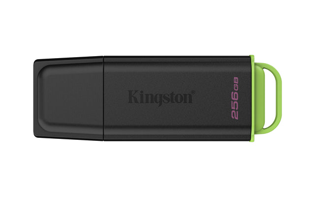Kingston Technology DataTraveler 256GB Portable USB 3.2 Gen 1 Exodia Black/Green