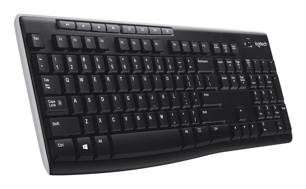 Logitech 920-003051 keyboard RF Wireless English Black