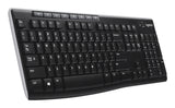 Logitech 920-003051 keyboard RF Wireless English Black