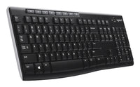 Logitech 920-003051 keyboard RF Wireless English Black