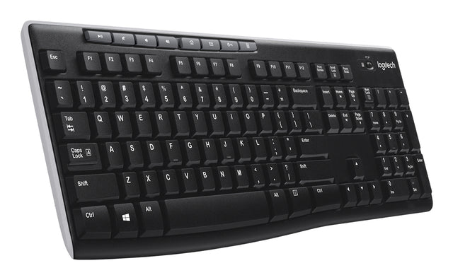 Logitech 920-003051 keyboard RF Wireless English Black