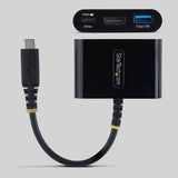 StarTech.com USB-C to HDMI Multiport Adapter with 140W PD Charging, 4K 60Hz HDMI, USB 5Gbps Hub, Mini Dock For MacBook / Dell / Thinkpad / HP / iPad / Tablets