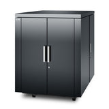 APC AR4018X431 rack cabinet 18U Freestanding rack Black
