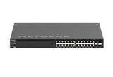 NETGEAR M4350-24X4V Managed L3 10G Ethernet (100/1000/10000) Power over Ethernet (PoE) 1U Black
