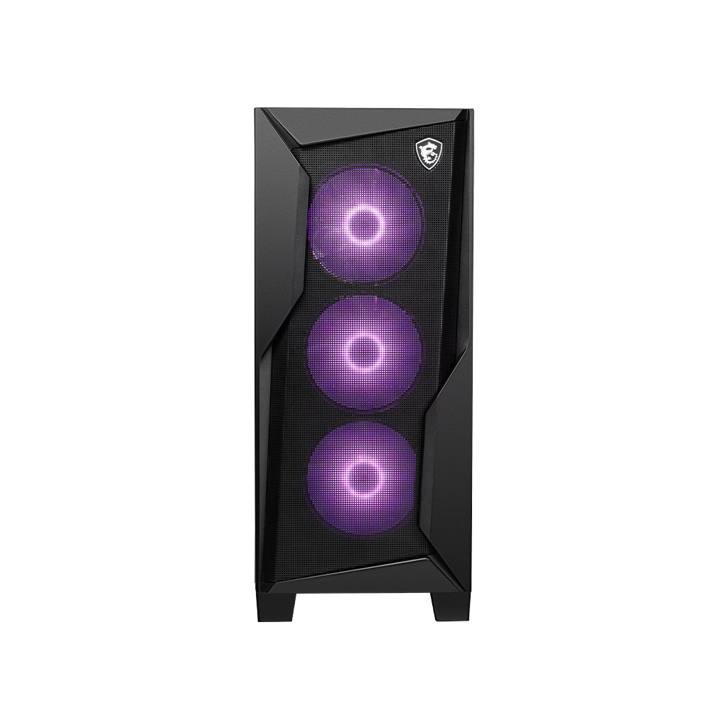 MSI Codex R2 B14NVL5-447US Intel® Core™ i5 i5-14400F 16 GB DDR5-SDRAM 1 TB SSD NVIDIA GeForce RTX 5060 Windows 11 Home Desktop PC Black