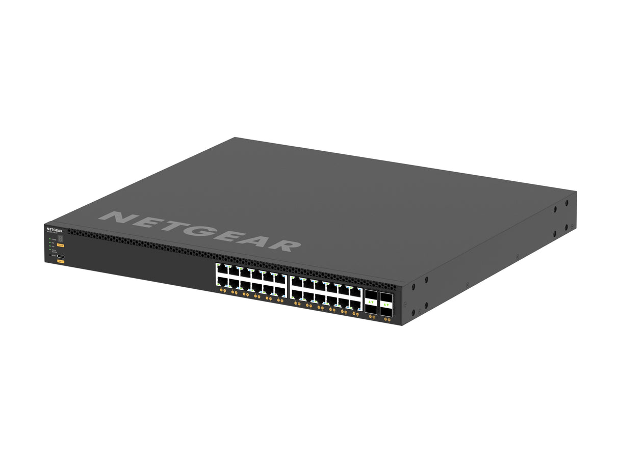 NETGEAR XSM4328CV Managed L3 10G Ethernet (100/1000/10000) Power over Ethernet (PoE) 1U Black