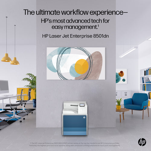 HP LaserJet Enterprise 8501dn Black and white Printer