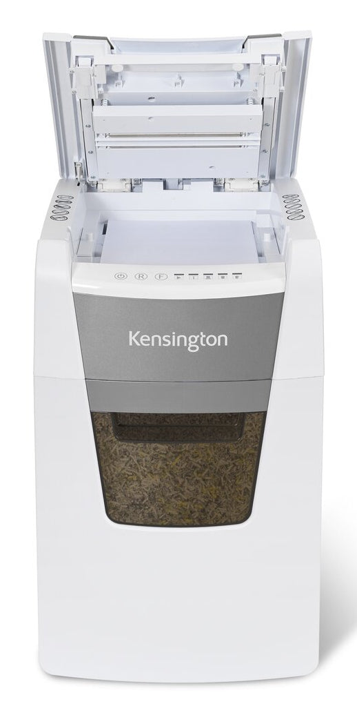 Kensington OfficeAssist A1500 paper shredder Micro-cut shredding 55 dB Grey, White