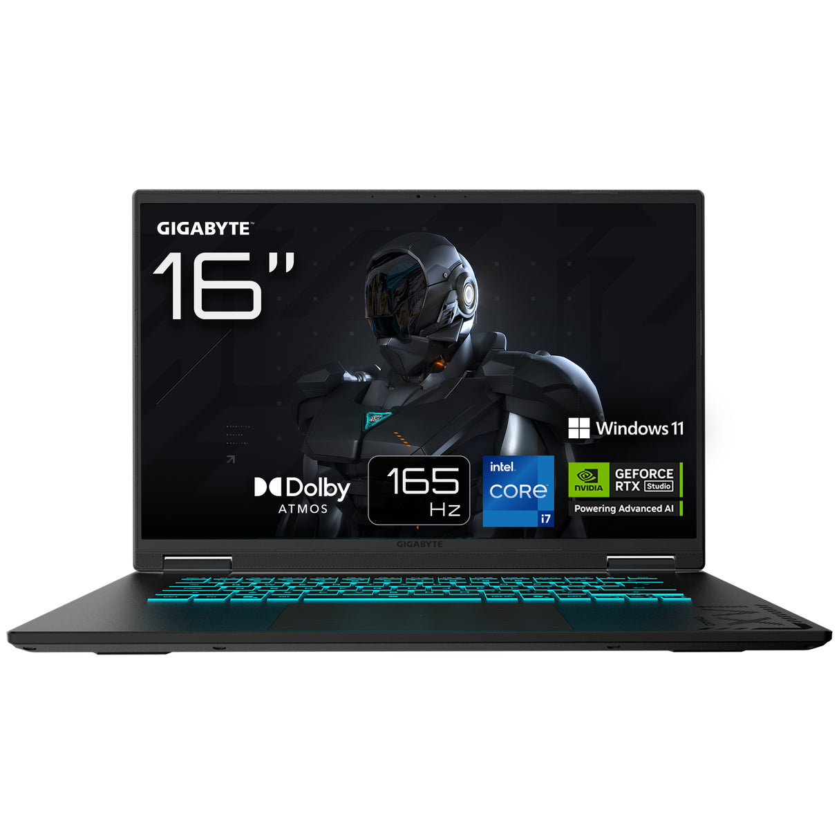 GIGABYTE Gaming A16 CWHI3US894SH Intel® Core™ i7 i7-13620H Laptop 40.6 cm (16") WUXGA 16 GB DDR5-SDRAM 1 TB SSD NVIDIA GeForce RTX 5070 Wi-Fi 6E (802.11ax) Windows 11 Home Black