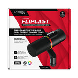 HyperX FlipCast - USB/XLR Dynamic Microphone (Black)