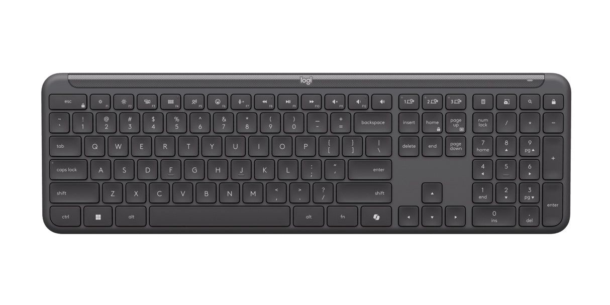 Logitech Signature Slim Combo MK955 for Business | Copilot Edition keyboard Mouse included Office RF Wireless + Bluetooth QWERTY English Graphite