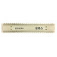 BIX - 25 PairBlock (QCBIX1A4) 6 runs of 4 pair cable per side