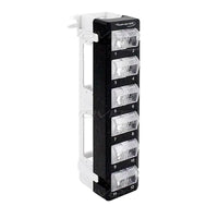 Wavenet Patch Panel Unloaded Wall Mount 12-Port