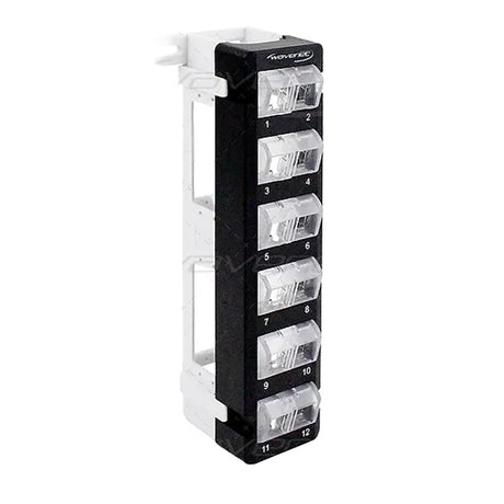 Wavenet Patch Panel Unloaded Wall Mount 12-Port