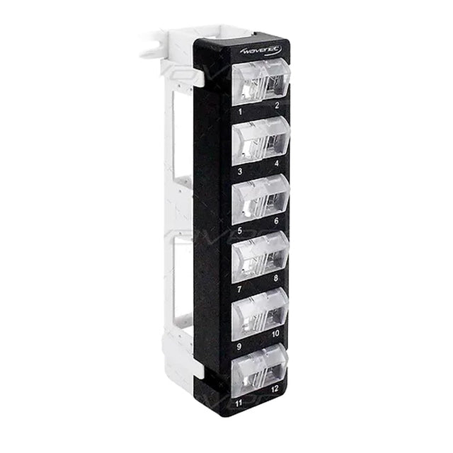 Wavenet Patch Panel Unloaded Wall Mount 12-Port