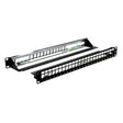 Wavenet Patch Panel Unloaded 24-Port 1U