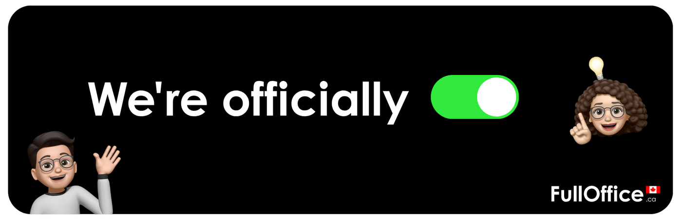 We´re Officially Online | Canada