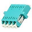 Fiber Coupler LC/LC F/F OM3/4 multimode Quad