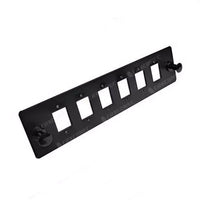 Primewired Fiber Adapter plate LGX with 6 Empty Single Sots