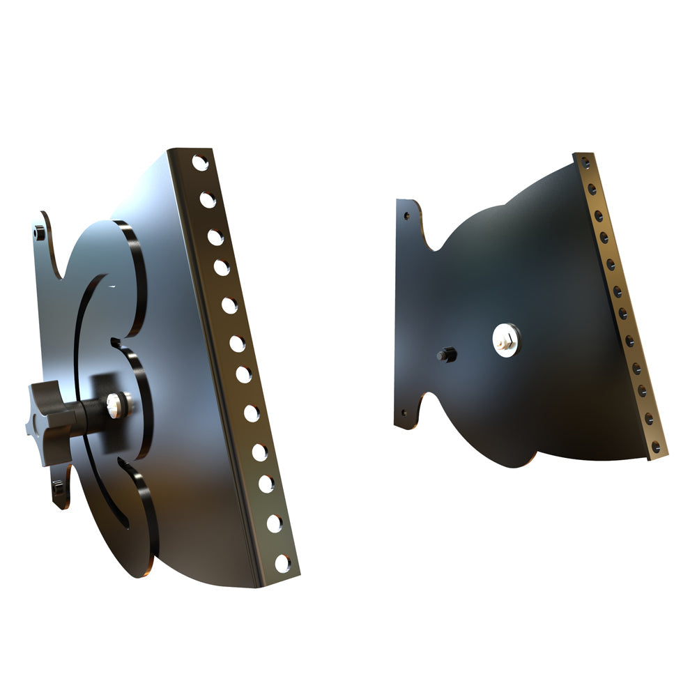 Hammond HLP Series, Round Hole Punched Rotating Mounting Rails 4U