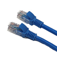 Patch cord Cat.6 UTP, Snag-Proof Boot, 24AWG, Blue  14 ft.(in stock only)
