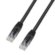 Primewired Patch cord V2, Cat6 UTP, Fluke Tested, 24AWG, Black  25 ft.