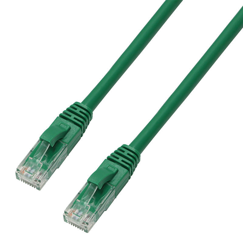 Primewired Patch cord V2, Cat6 UTP, Fluke Tested, 24AWG, Green  10 ft.