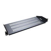 Hammond RAS Series Vented Rack Shelf 1U 10"depth - Lip Up (Back Only)