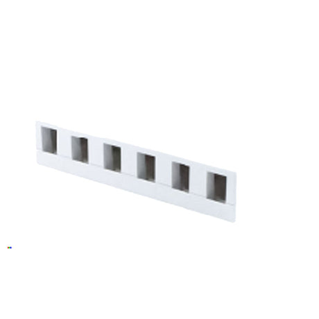 Wavenet- Surface Mount Box, Adhesive Strip & Mounting Screws 6-Pt,  WHITE