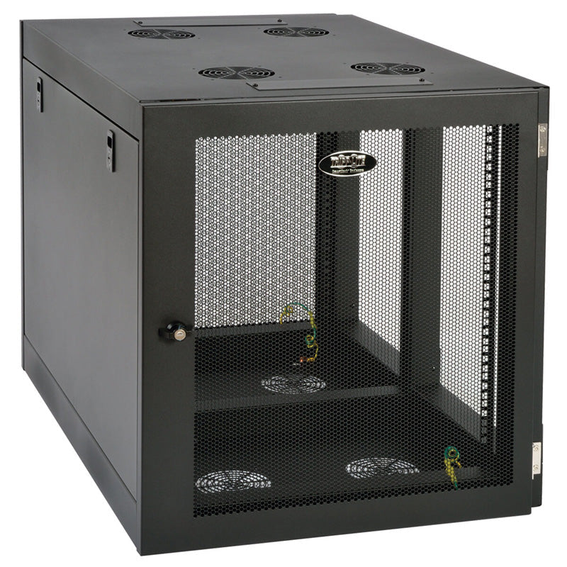 Tripp Lite SmartRack Wall-Mount 12U Heavy-Duty Low-Profile Server-Depth