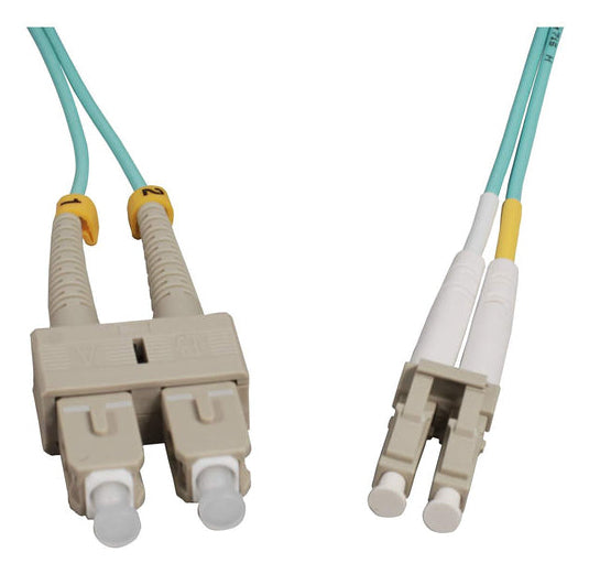 Intellinet 752015 InfiniBand/fibre optic cable 5 m LC SC MMF Aqua colour