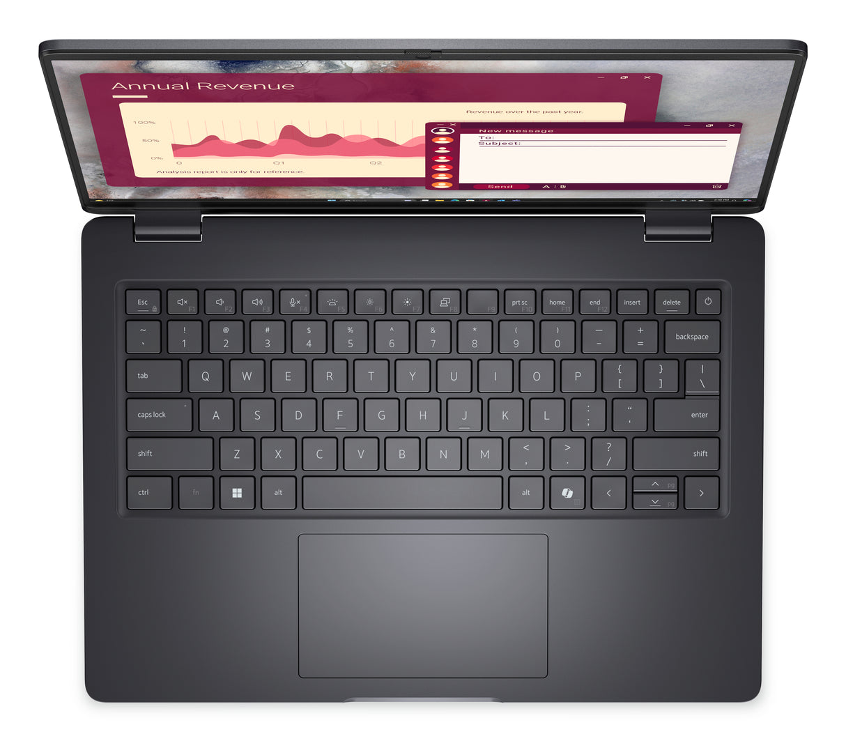 DELL Pro 14 PC14250 Intel Core 5 120U Laptop 35.6 cm (14") Touchscreen Full HD+ 16 GB DDR5-SDRAM 256 GB SSD Wi-Fi 6E (802.11ax) Windows 11 Pro Black US English