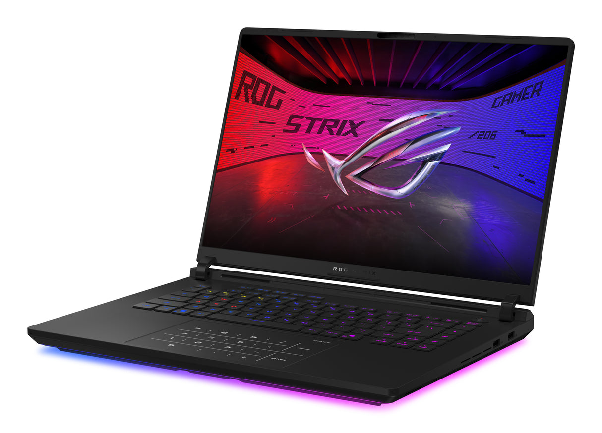 ASUS ROG Strix SCAR 16 G635LX-XS97 laptop Intel Core Ultra 9 275HX 40.6 cm (16") WQXGA 32 GB DDR5-SDRAM 2 TB SSD NVIDIA GeForce RTX 5090 Wi-Fi 7 (802.11be) Windows 11 Pro Black