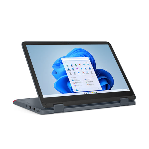 Lenovo 500w Yoga Gen 4 Intel® N N200 Hybrid (2-in-1) 31 cm (12.2") Touchscreen WUXGA 8 GB LPDDR5-SDRAM 128 GB SSD Wi-Fi 6 (802.11ax) Windows 11 Pro Grey QWERTY US English