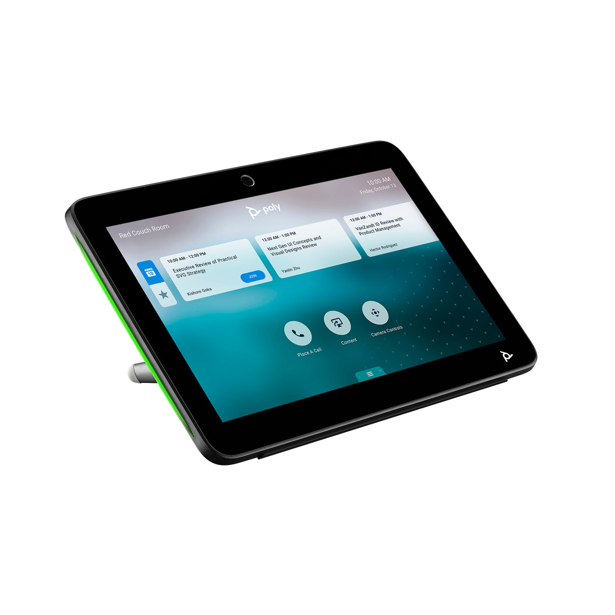 HP Poly TC10 Black Touch Controller No Radio GSA/TAA