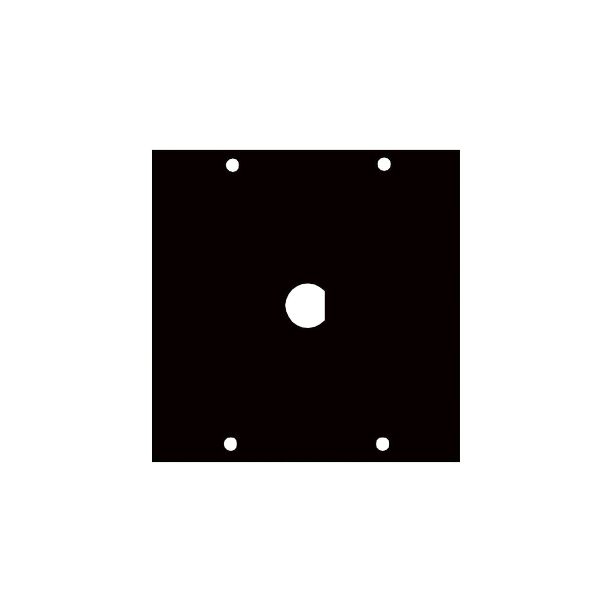 Middle Atlantic UCP Module without 1/2 Inch BNC Punchout