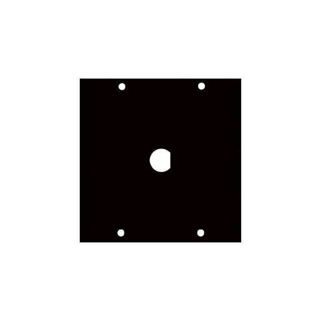 Middle Atlantic UCP Module without 1/2 Inch BNC Punchout