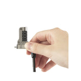 Kensington Slim N17 2.0 Combination Laptop Lock for Wedge-Shaped Slots