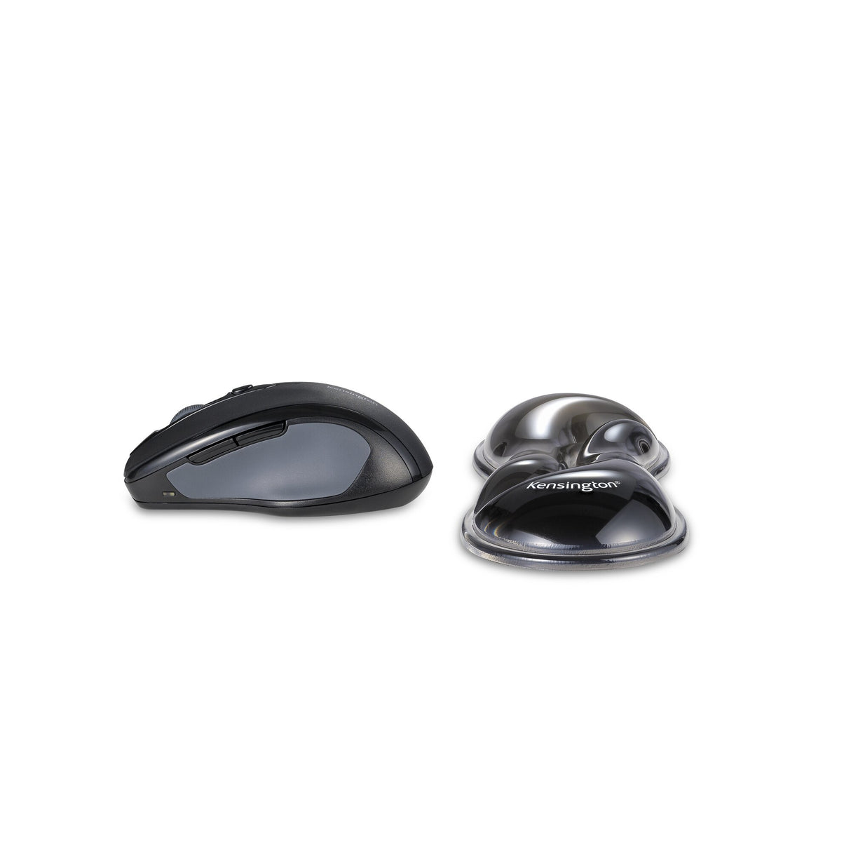 Kensington Slim Duo Gel Mouse/Trackball Wrist Rest - Grey